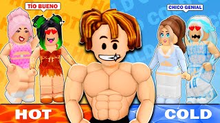 🔥 Hot vs ❄ Cold : Salir con chicas frías y calientes | ROBLOX Brookhaven🏡RP - MOMENTOS DIVERTIDOS