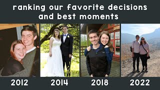 10 Year Anniversary Special: Ranking Our Big Life Decisions