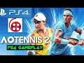 AO Tennis 2: PS4 Gameplay