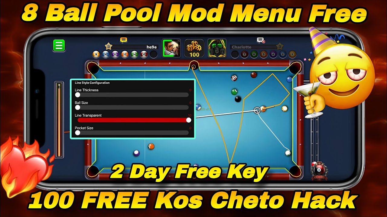 🔥100% free 2 Line Cheto Kos Android Hack 8 Ball Pool 56.18.2 Mod Menu ||Facebook and mini Login 2026