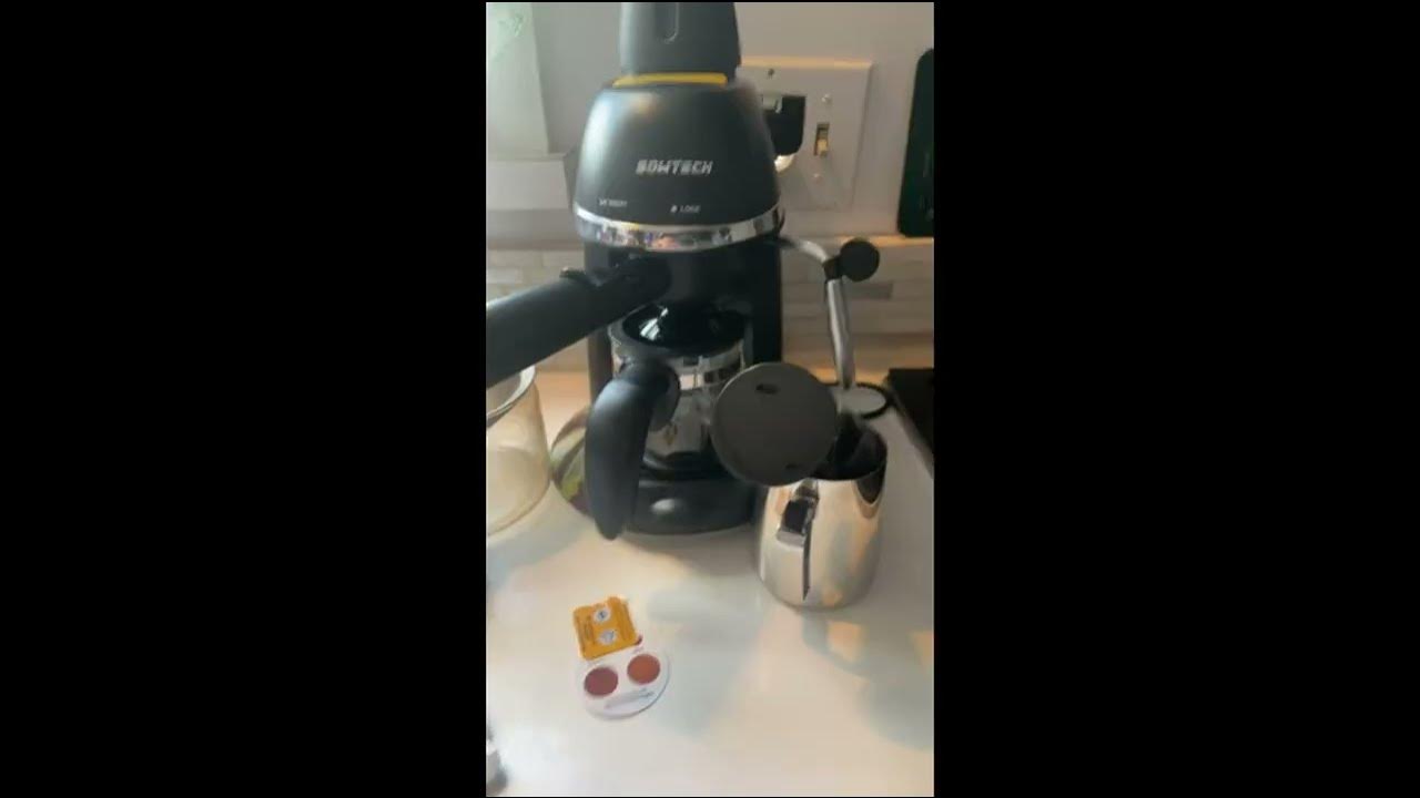 Review SOWTECH Espresso Coffee Machine Cappuccino Latte Maker 3.5 Bar 1