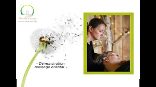 Démonstration massage oriental