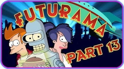 Futurama Walkthrough Part 13 (PS2, XBOX) Level 13: Rumble in the Junkyard