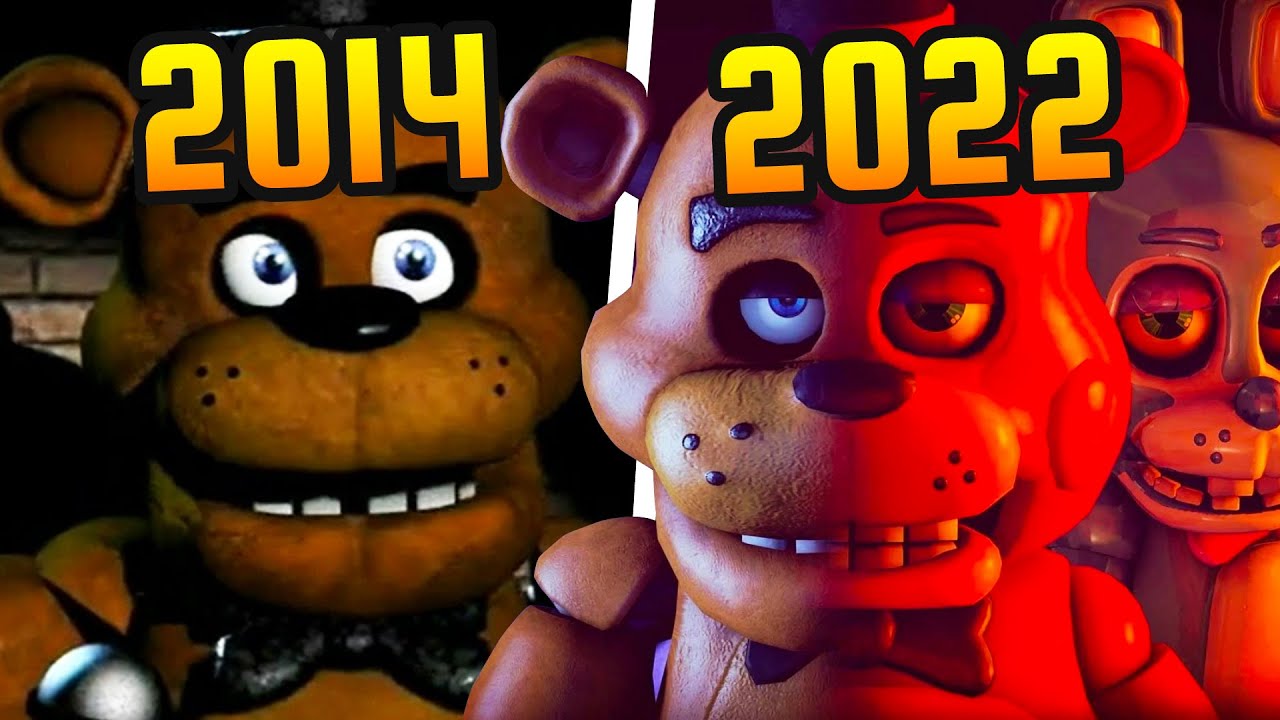 Evolution of Five Nights at Freddy's Games [2014-2021] - YouTube