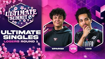 Sparg0 vs VoiD - Losers Round 1 Ultimate Summit 6 - SSBU Singles | Cloud vs Sheik
