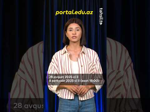 Ali təhsil müəssisələrinə qəbul olanların elektron qeydiyyatı başlayır.