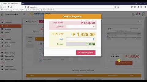 WRS - Water Refilling Station Management System Part 1