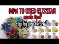 HOW TO USE RUSSIAN TIP USING  WHIPPIT FROSTING.How to make rosette cupcake.step by step tutorial