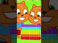 Piscina Arcoíris 🌈🌈🌈 Familia de Gatos Dibujos Animados Para Niños #cartoon #animados