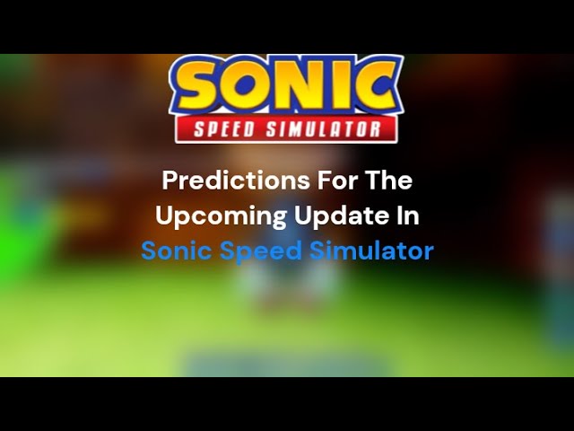 Logo for Sonic Speed Simulator by TheBiggestWoodyFan