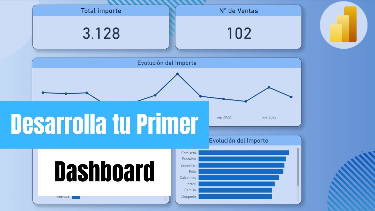 APRENDE POWER BI desde 0 desarrollando tu PRIMER DASHBOARD - YouTube