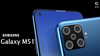 Samsung Galaxy M51 Penta-Rear Camera, Official Look, Price, Launch Date, Features, Specs, Leaks