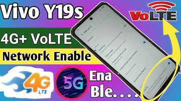 Vivo Y19s 4G+ Volte Network Enable