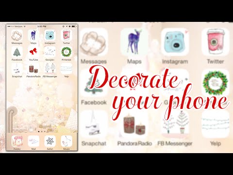 how-to-use-cocoppa-❄-my-iphone-6:-christmas-edition-|-charmaine-dulak