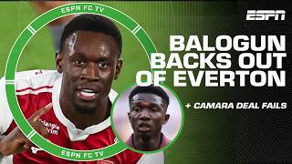 DEALS CALLED OFF REACTION to Flo Balogun Lamine Camara staying at Monaco ESPN FC