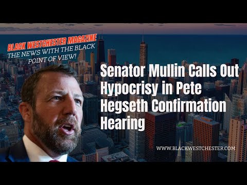 Senator Mullin Calls Out Hypocrisy in Pete Hegseth Confirmation Hearing