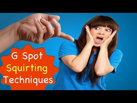 Squirting orgasm learn how