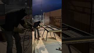 Late Night Spark Party. Long Day For The Crew But They Grinded It Out Like Pros.