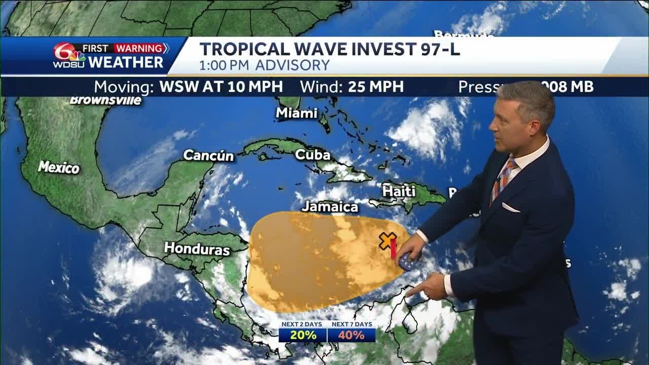 A medium chance for possible tropical development in the Caribbean ...