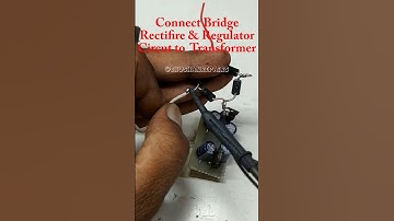 24v DC Dual Power Supply Using Centre Tapped Transformer #shorts #viral