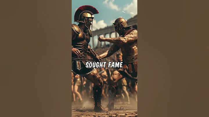 Roman Gladiators - Not All Were Slaves #romans #gladiator #slaves #history