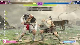 sagat sf6 first play & elena