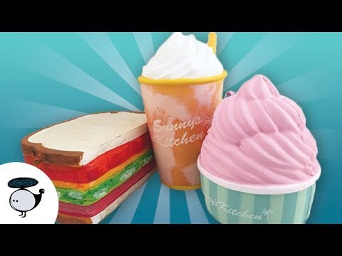 New Sunny's Kitchen Squishies! Silly Squishies Package - YouTube