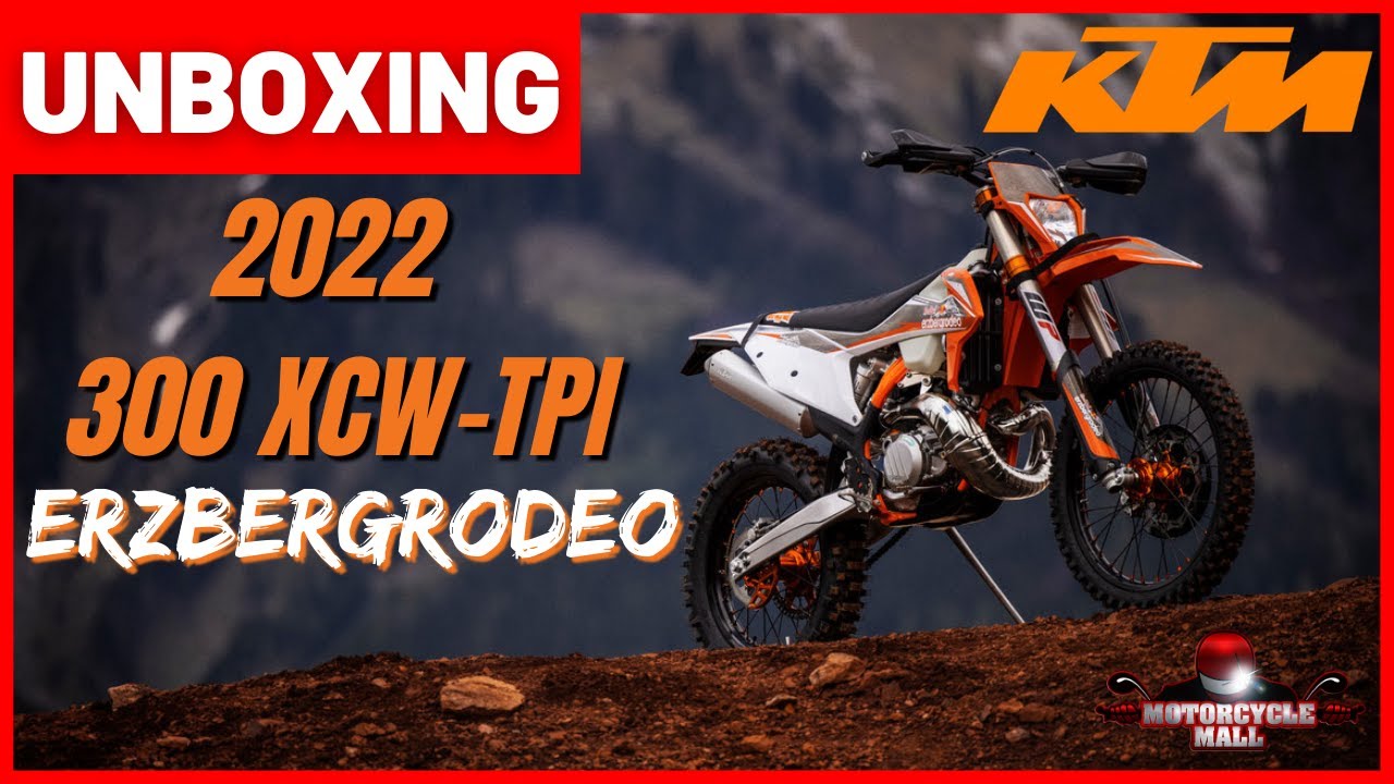UNBOXING | 2022 KTM 300 XC-W TPI ERZBERGRODEO | Motorcycle Mall 