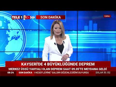 Kayseri, Adana sınırında 4 büyüklüğünde deprem oldu