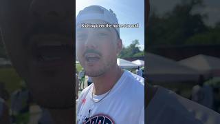 TurfWars | home run wall! 🔥 #espnkickball #espn #highlights  #kickball #homerun #turfwars #kickball