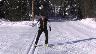 Famous Skate Skiing Getting Started - Part 3 - Half Skate Drill Profile