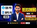SBI PO & IBPS PO 2026 Reasoning Class | Bank Reasoning Mock Test 01 | Reasoning By Shashank Sir