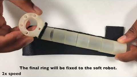 HapWRAP: Soft Growing Wearable Haptic Device