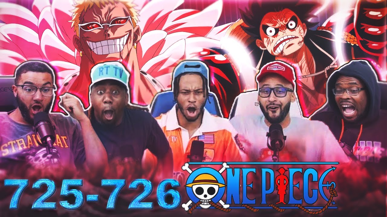 Luffy Gear 4 FLYING - One Piece Episode 726 