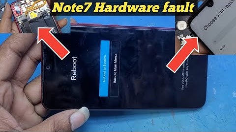 mi note7 pro Hang Reboot mode Auto restart factory Reset Mode Problem Fix