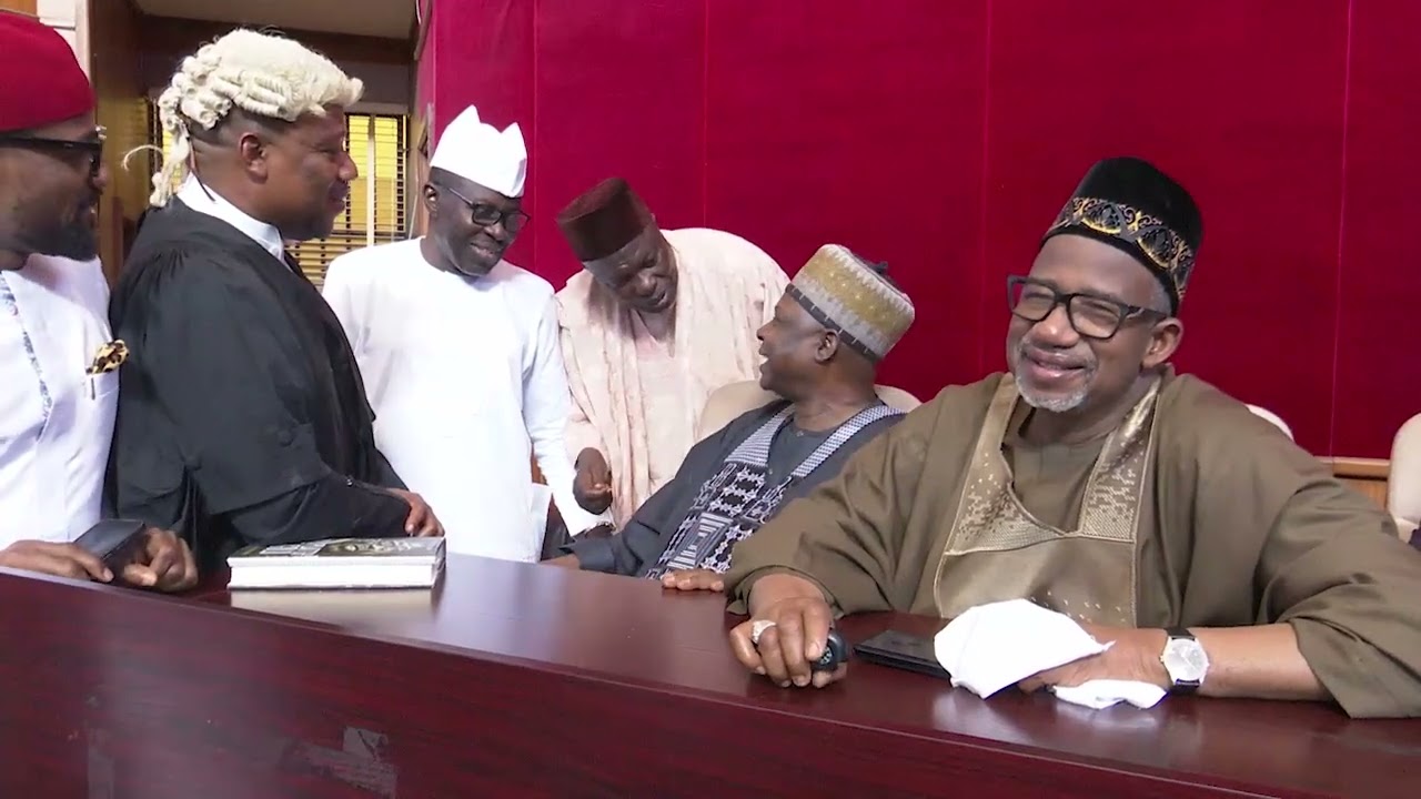 PDP Chairman Turaki warn Judges against taking politics into court rooms 