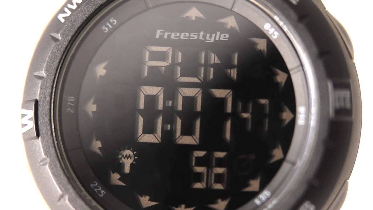 What are the instructions for using a Freestyle watch?