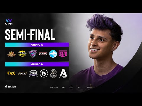 SEMI FINAL CPN - GRUPO A x B CRIAS - BAZE - DOLLARS FREE FIRE AO VIVO!