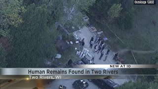 Manitowoc County Sheriff's Office investigates after human remains were found in Two Rivers