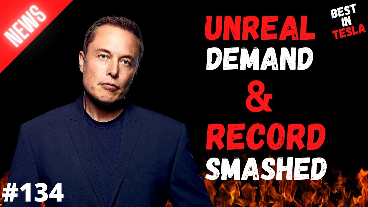 Tesla is facing unprecedented demand & smashes record | Even Toyota ...