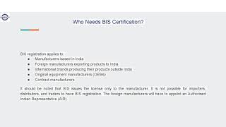 BIS CRS Certification for Automatic Data Processing Machine