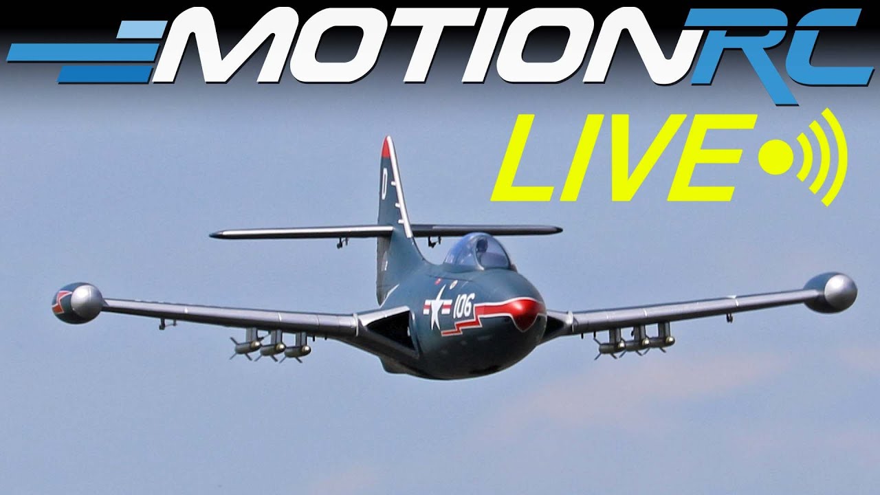 Talking the New Freewing 70mm F9F Panther & More | Motion RC LIVE
