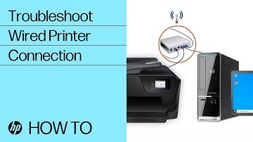 Troubleshoot a Wired Printer Connection | HP Printers | HP