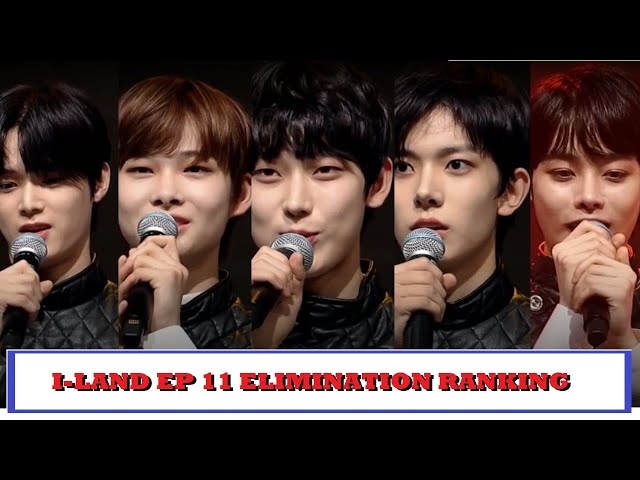 I-Land Episode 11 Elimination Ranking | Jafarudin 6Fingers class=
