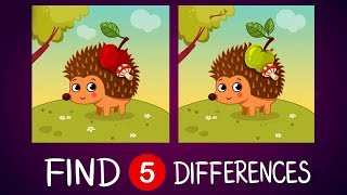 Find The Differences | 5 Best Spot The Difference Puzzles | Fun Puzzles For Kids | Mango Kids screenshot 3