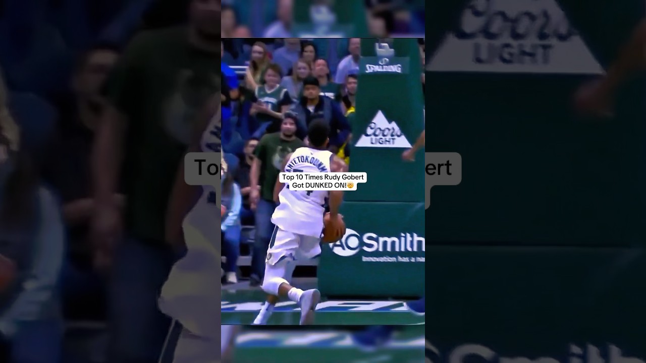 Top 10 Times Rudy Gobert Got DUNKED ON!🤯