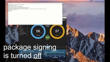 Issue - SMB package signing on Mac OSX