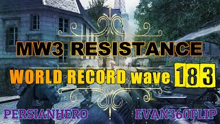 MW3 SURVIVAL COOP "RESISTANCE" (WR WAVE 183 CRASH) PERSIANHERO & EVAN360FLIP