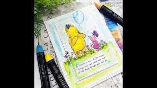 Unity Quick Tip: Coloring Winnie the Pooh with Oil Pastels