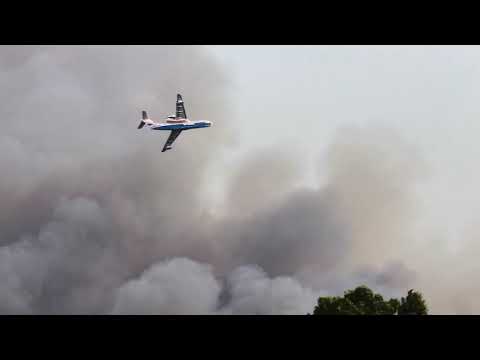 Forest fire in Rhodes, Theologos, 1st August 2021